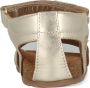 VINGINO Floor Premium leren sandalen goud metallic Leer Effen 25 - Thumbnail 7