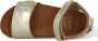 VINGINO Floor Premium leren sandalen goud metallic Leer Effen 25 - Thumbnail 8