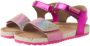 VINGINO Tavi leren sandalen roze metallic Leer Meerkleurig 26 - Thumbnail 6