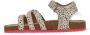 VINGINO Vikki leren sandalen wit zwart Leer Dierenprint 24 - Thumbnail 6