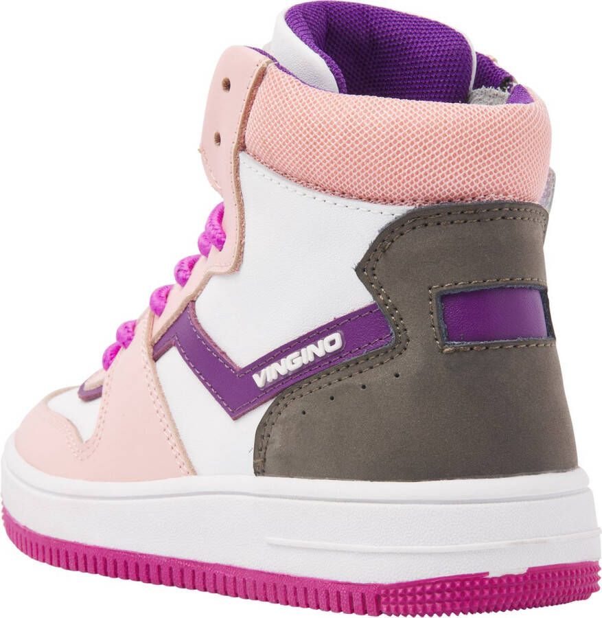 Vingino Senne mid Sneaker Meisjes Soft pink