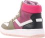 Vingino Senne Mid Hoge sneakers Leren Sneaker Kids Roze - Thumbnail 7