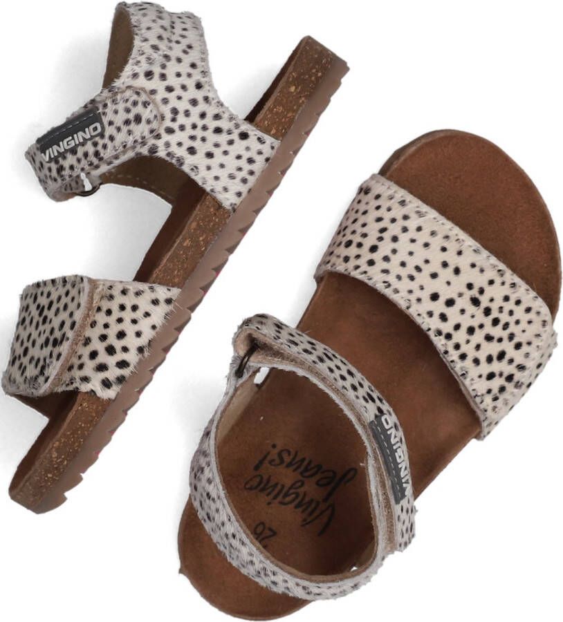 Vingino Tavi Sandalen beige Leer