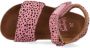 Vingino Tavi leren sandalen met dierenprint roze - Thumbnail 10