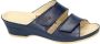 Vital -Dames slipper Eva-Nappa Ozean 12546 slipper muiltje blauw - Thumbnail 7