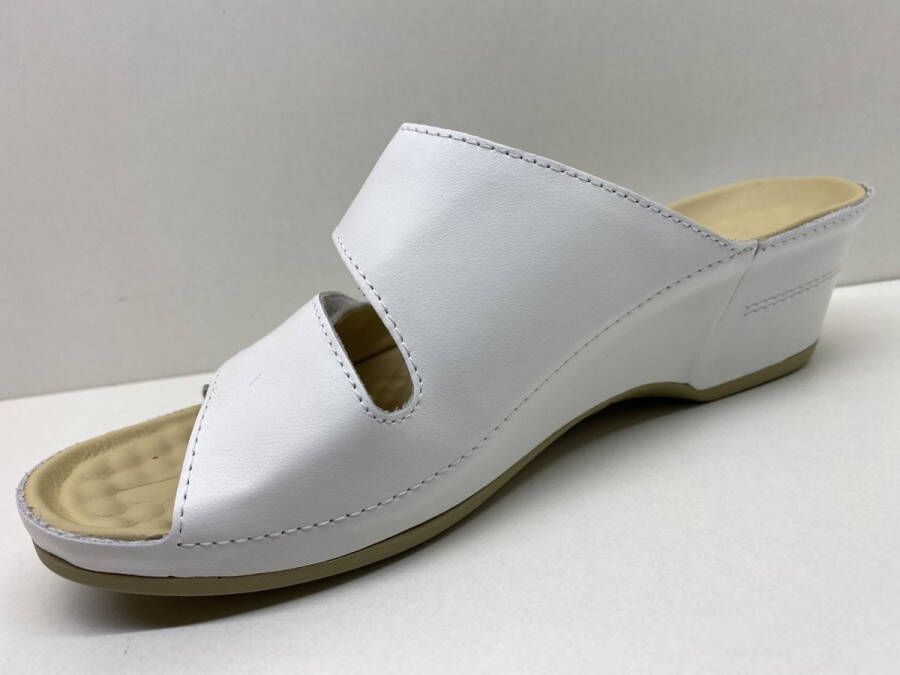 Vital -Dames slipper Eva-Nappa Weiss 12541 slipper muiltje wit - Foto 4