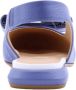 Voltan Peep Toe Peep Heel Blue - Thumbnail 5