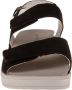 Lloyd Comfortabele leren sandalen met sleehak Black Dames - Thumbnail 3