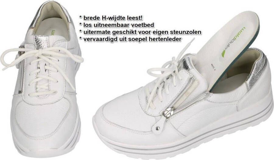 Wäldlaufer Waldlaufer 758009-H-Lana Lage sneakersDames sneakers Wit beige