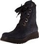 Waldläufer Waldlaufer 926804 veterboot blauw dames ½ - Thumbnail 3