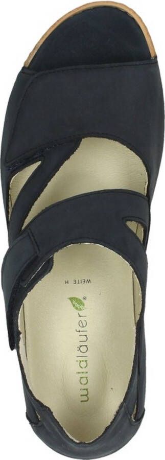 Wäldlaufer Waldlaufer Heliett Sandalen Plat blauw