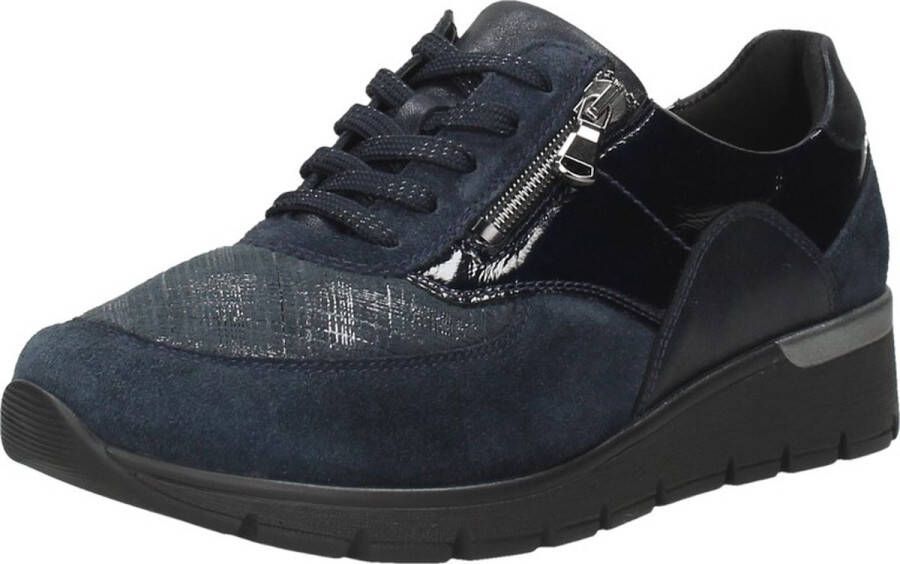 Wäldlaufer Waldlaufer K-Ramona Veterschoenen Laag blauw