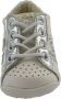 Wanda Leren schoenen wit zilver eerste stapjes babyschoenen flexibel sneakers - Thumbnail 4