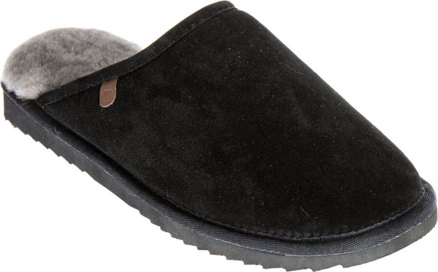 Warmbat Classic Suede Pantoffels Black