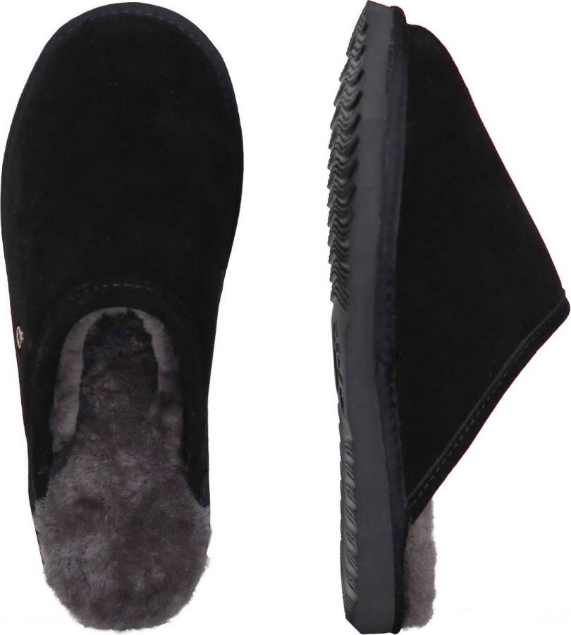 Warmbat Classic Suede Pantoffels Black