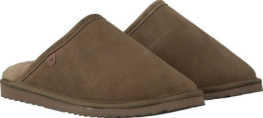 Warmbat Classic Suede Unisex Pantoffels Moss