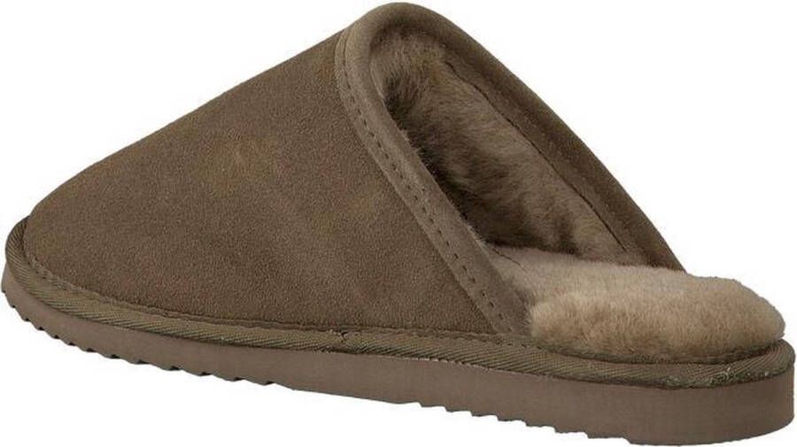 Warmbat Classic Suede Unisex Pantoffels Moss