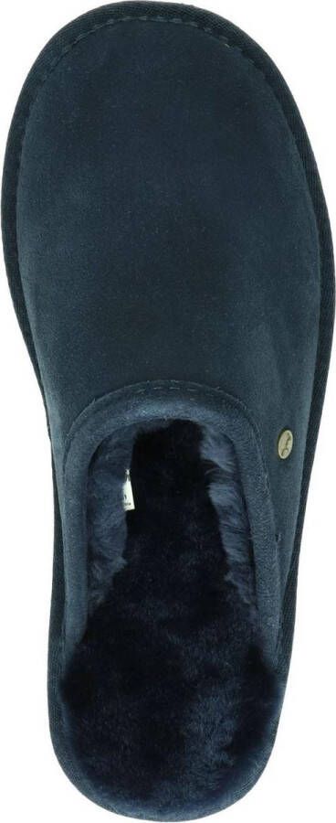 Warmbat Classic Suede Unisex Sloffen Blauw