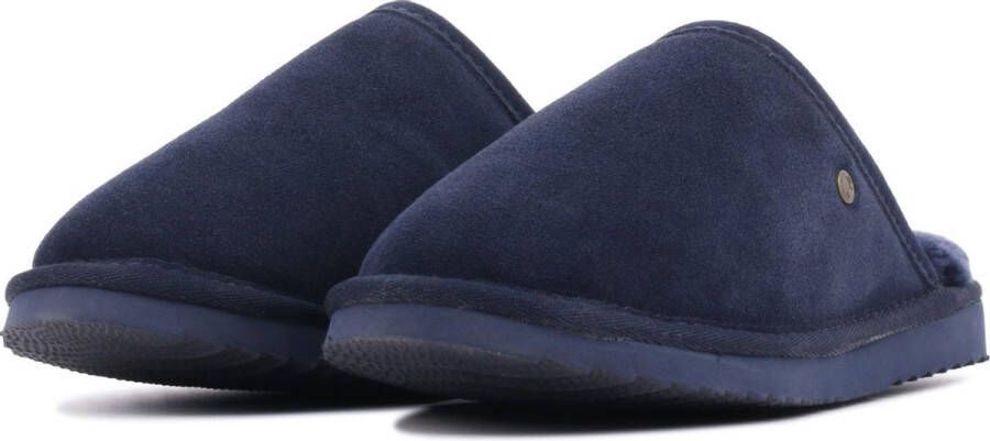 Warmbat Classic Suede Unisex Sloffen Blauw