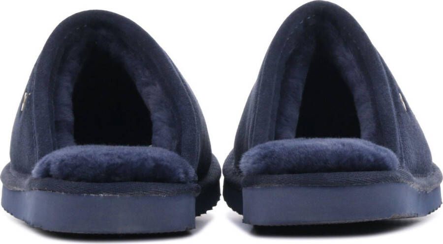 Warmbat Classic Suede Unisex Sloffen Blauw