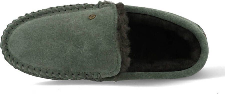 Warmbat Grizzly Heren Sloffen Duck Green