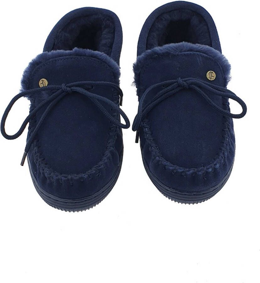 Warmbat Koala Women Suede Dames Sloffen Donkerblauw - Foto 7