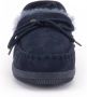 Warmbat Koala Women Suede Dames Sloffen Donkerblauw - Thumbnail 12