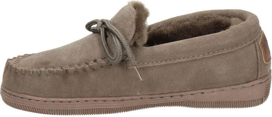 Warmbat Koala Women Suede Dames Sloffen Taupe