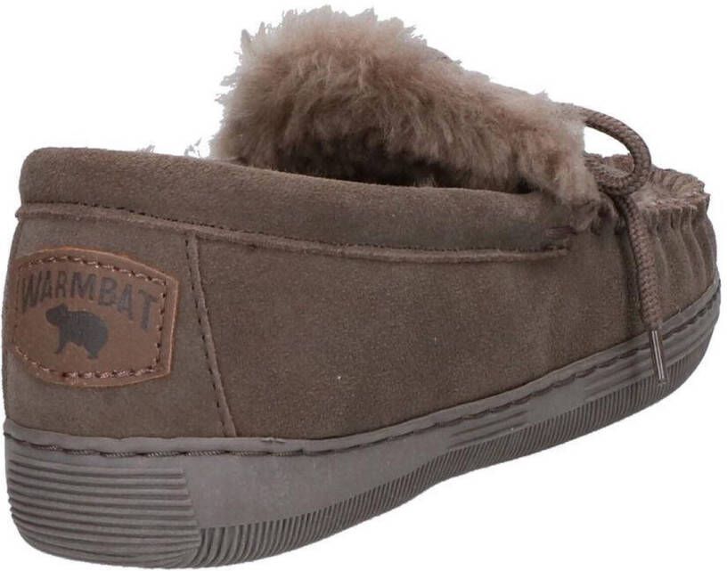 Warmbat Koala Women Suede Dames Sloffen Taupe