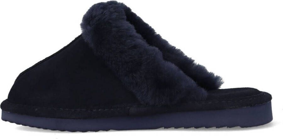 Warmbat Lismore pantoffels blauw