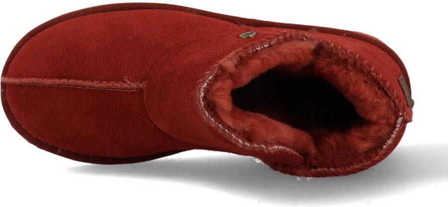 Warmbat Pantoffels Willow WLW321073 Rooibos Rood