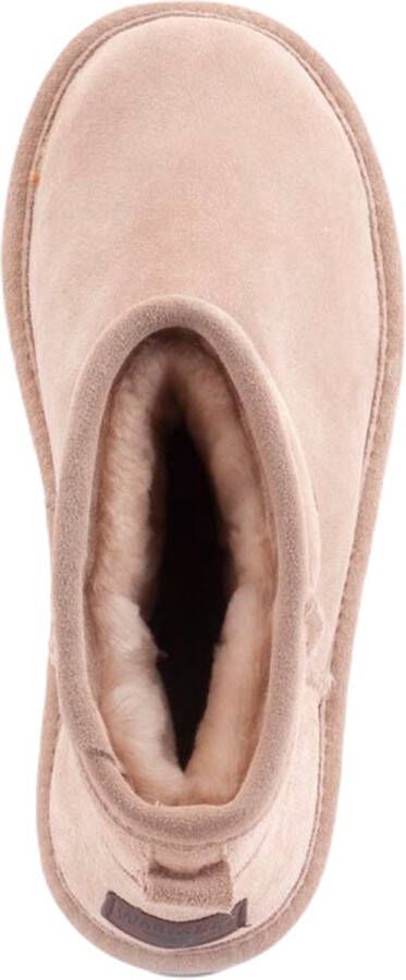 Warmbat Wallaby Laarzen Suède Dames Beige