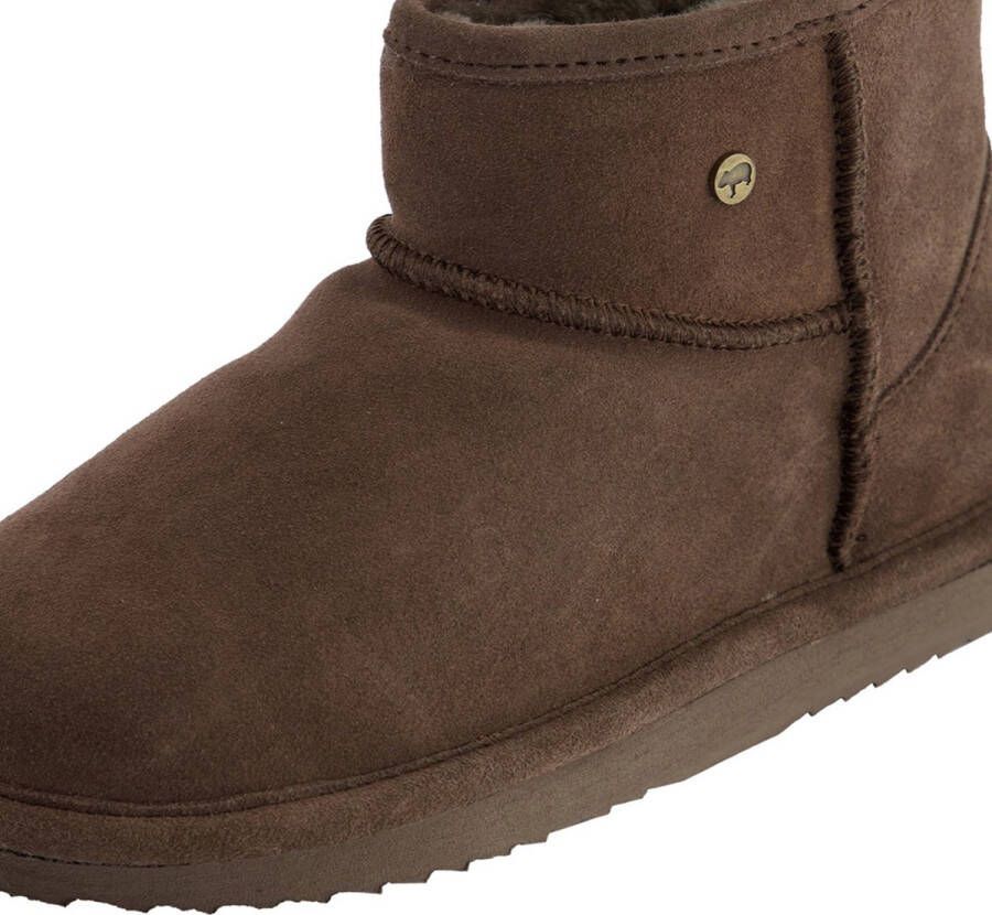 Warmbat Wallaby Women Suede Boot Dames Laarzen Taupe