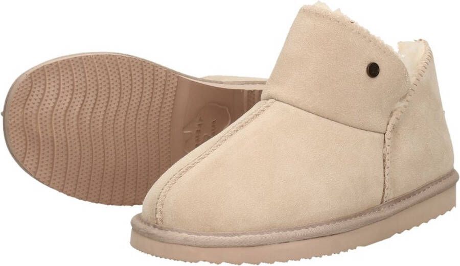 Warmbat Willow Pantoffels Sloffen Dames Beige