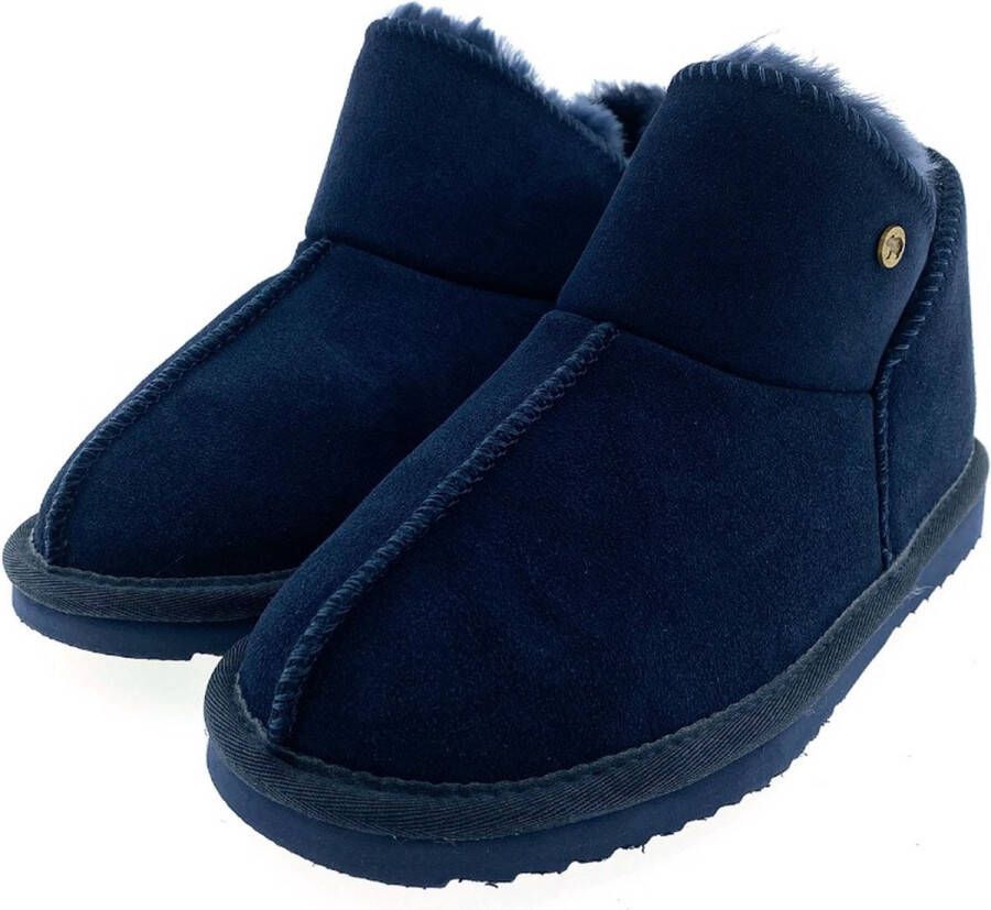 Warmbat Willow Women Suede Dames Sloffen Donkerblauw - Foto 13