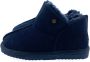 Warmbat Willow Women Suede Dames Sloffen Donkerblauw - Thumbnail 4