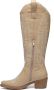 Goedkopeschoenen.com Smile Favorites Dames Cowboylaarzen met Hak Khaki Imitatieleer - Thumbnail 4