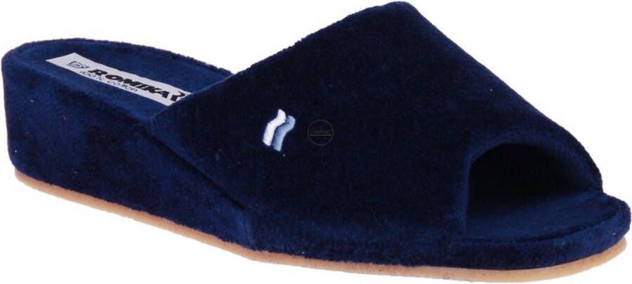 Westland MARSEILLE Volwassenen Dames pantoffels Kleur: Blauw