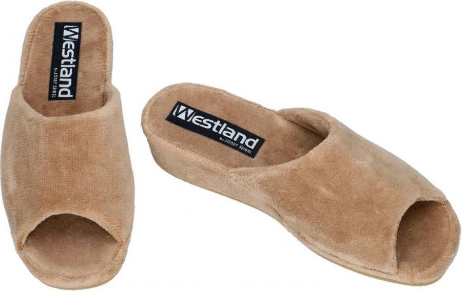 Westland -Dames taupe slipper muiltje