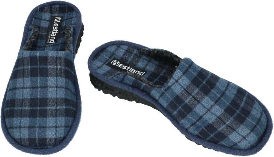 Westland -Heren blauw pantoffels & slippers