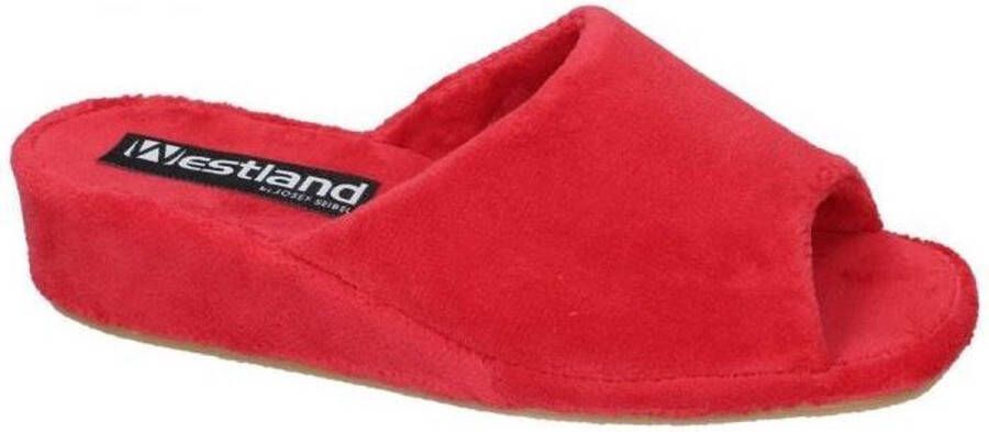 Josef Seibel Westland Slipper 17800 58 450 Marseille Hibiscus Rood 4½ 37½