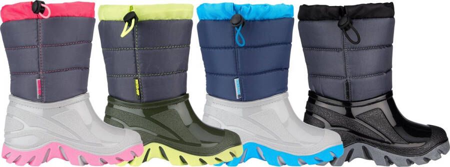 Winter-grip Wintergrip Snowboots Kinderen Blauw Grijs