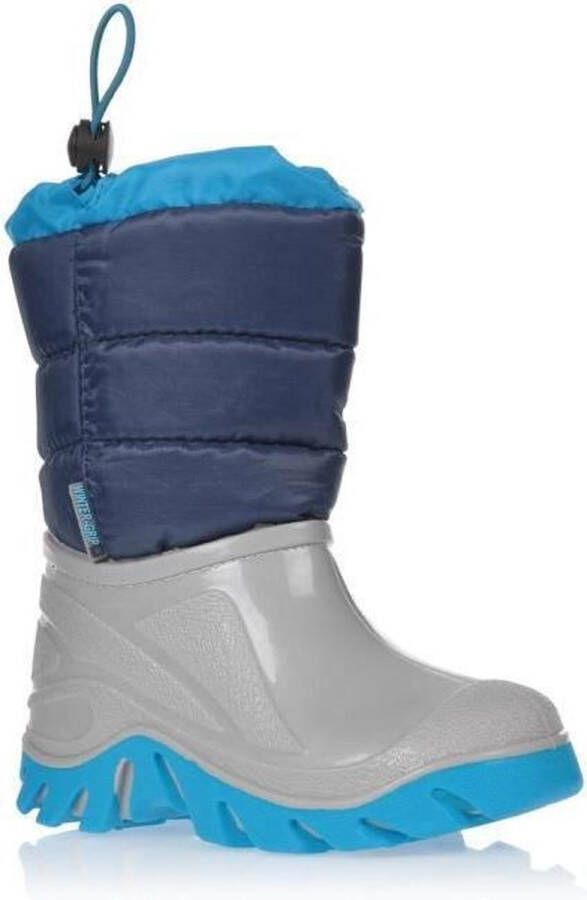 Winter-grip Wintergrip Snowboots Kinderen Blauw Grijs