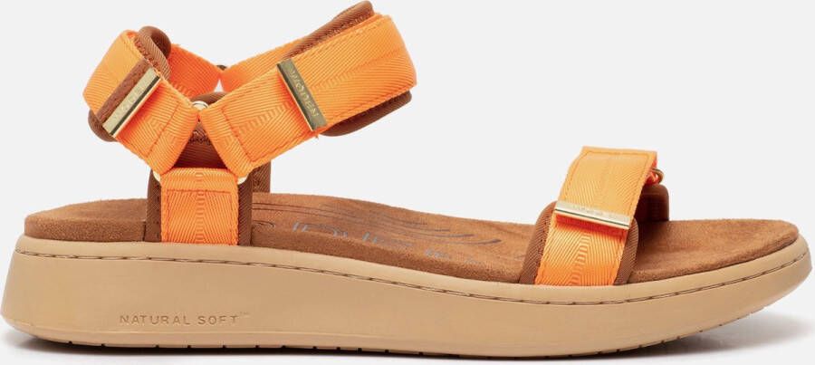 Woden Line Sandalen Dames Oranje