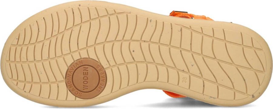 Woden Line Sandalen Dames Oranje