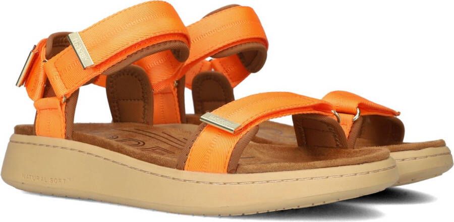 Woden Line Sandalen Dames Oranje