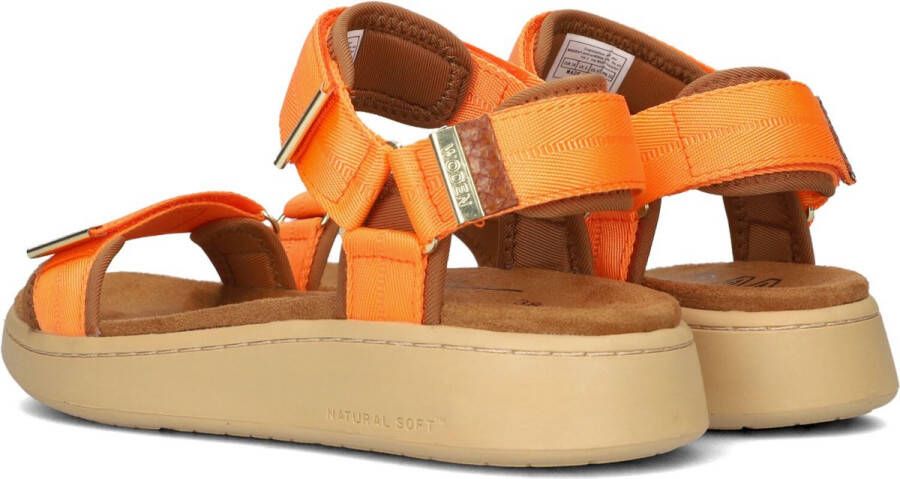 Woden Line Sandalen Dames Oranje