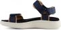 Woden WL926-009 dames sandalen sportief blauw - Thumbnail 9