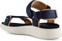 Woden WL926-009 dames sandalen sportief blauw - Thumbnail 10