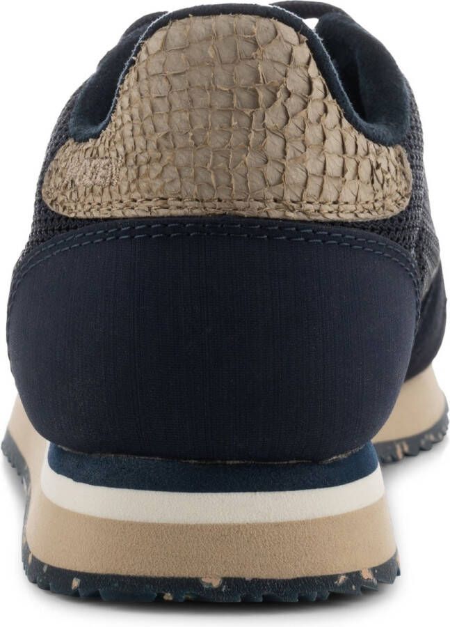 Woden Ydun Icon Sneakers blauw Textiel Dames